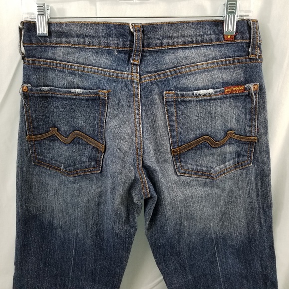 7 For All Mankind Bootcut Size 28x32 - Picture 5 of 8